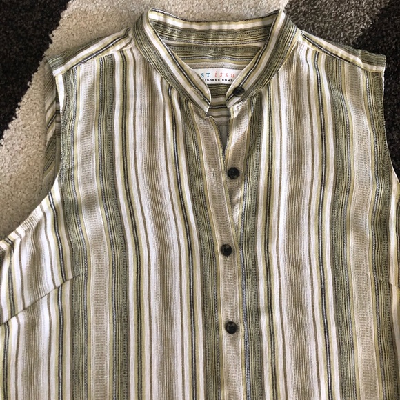 Vintage Liz Claiborne sleeveless shirt - Picture 4 of 8